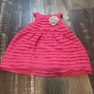 Baby Essentials Pink Ruffled One Piece